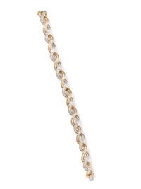 BICOLOR GOLD AND DIAMOND BRACELET
