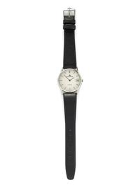 JAEGER-LECOULTRE, STAINLESS STEEL WATCH WITH DATE AND JLC BUCKLE