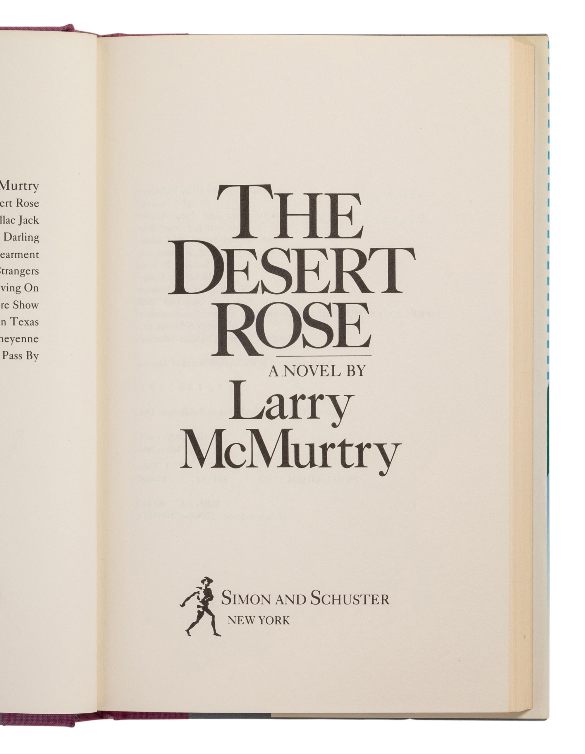 McMURTRY, Larry (1936-2021). A group of 16 works by McMurtry, ALL FIRST EDITIONS, comprising: