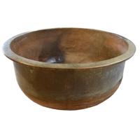 A Fromage Copper Vessel 64" W x 64" D x 30" H — France, 19th/20th Century