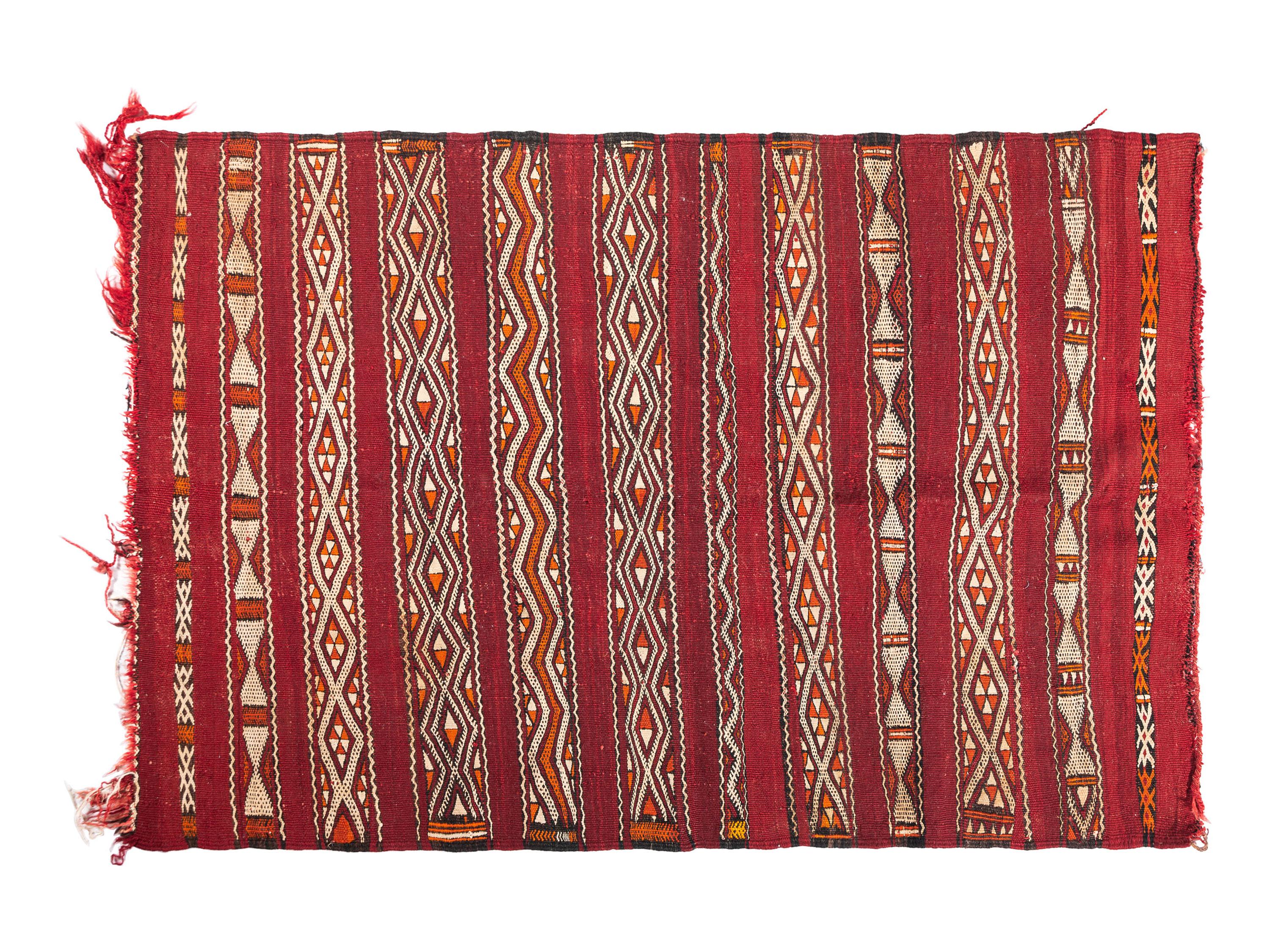 A Moroccan Wool Rug