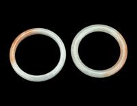 Four Chinese Jadeite Jewelry