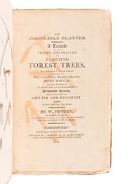 PONTEY, William. The Profitable Planter. A Treatise on the Theory and Practice of Planting Forest Trees . Huddersfield: T. Smart for the author, 1808.
