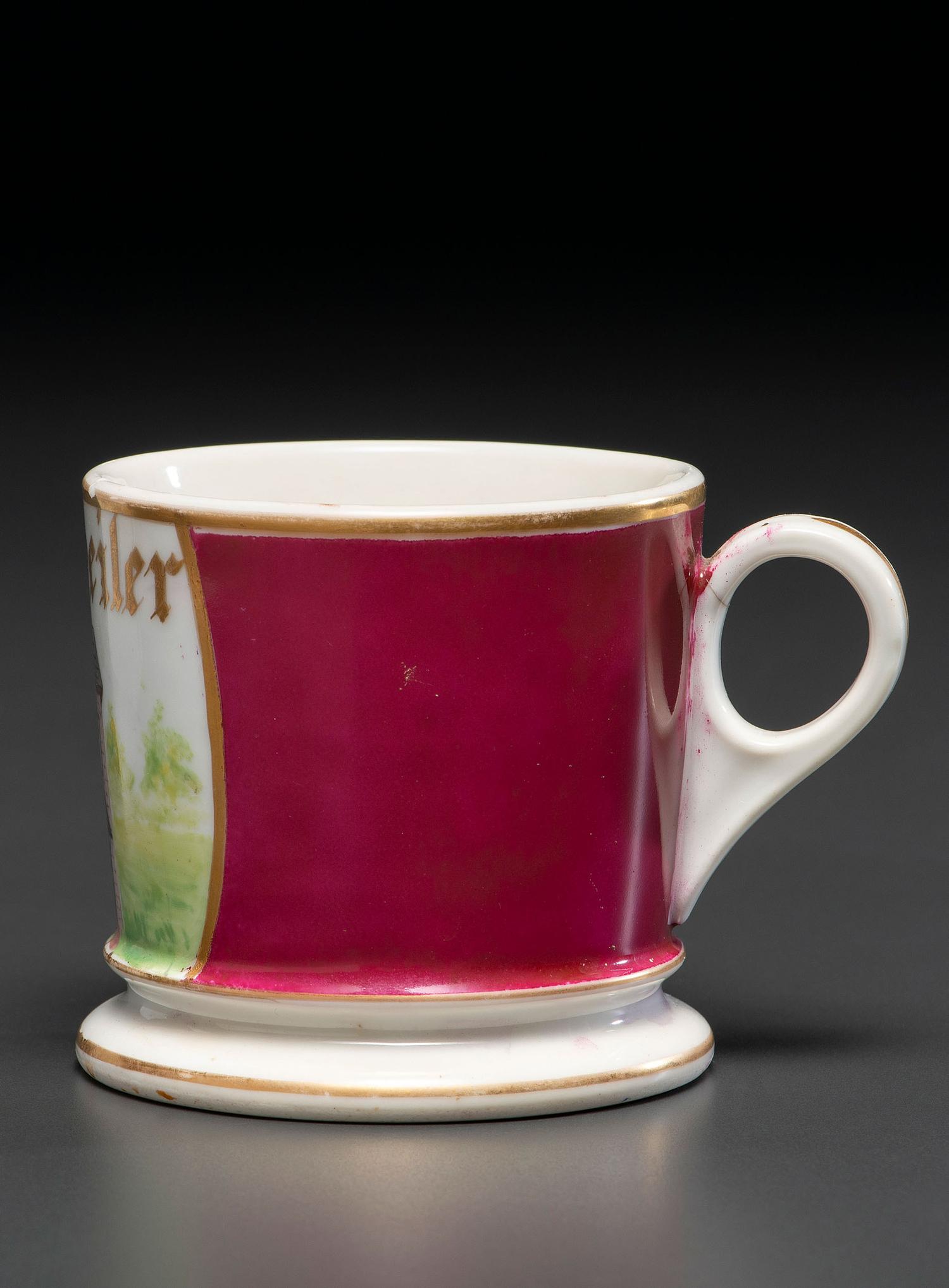 A House Painter's Porcelain Occupational Shaving Mug