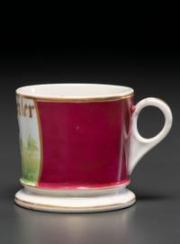 A House Painter's Porcelain Occupational Shaving Mug