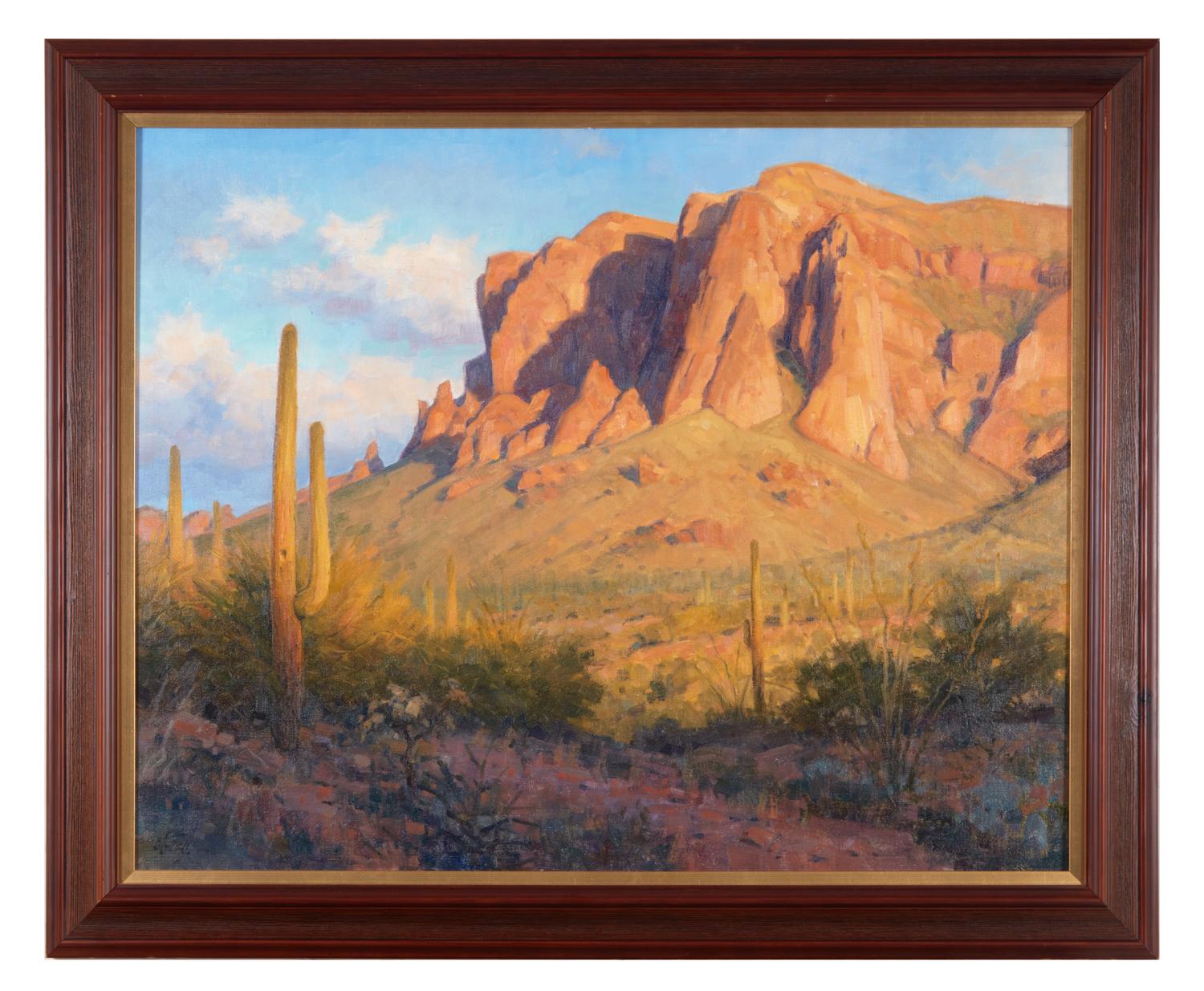 Sunset on Superstition Mountain , 1996