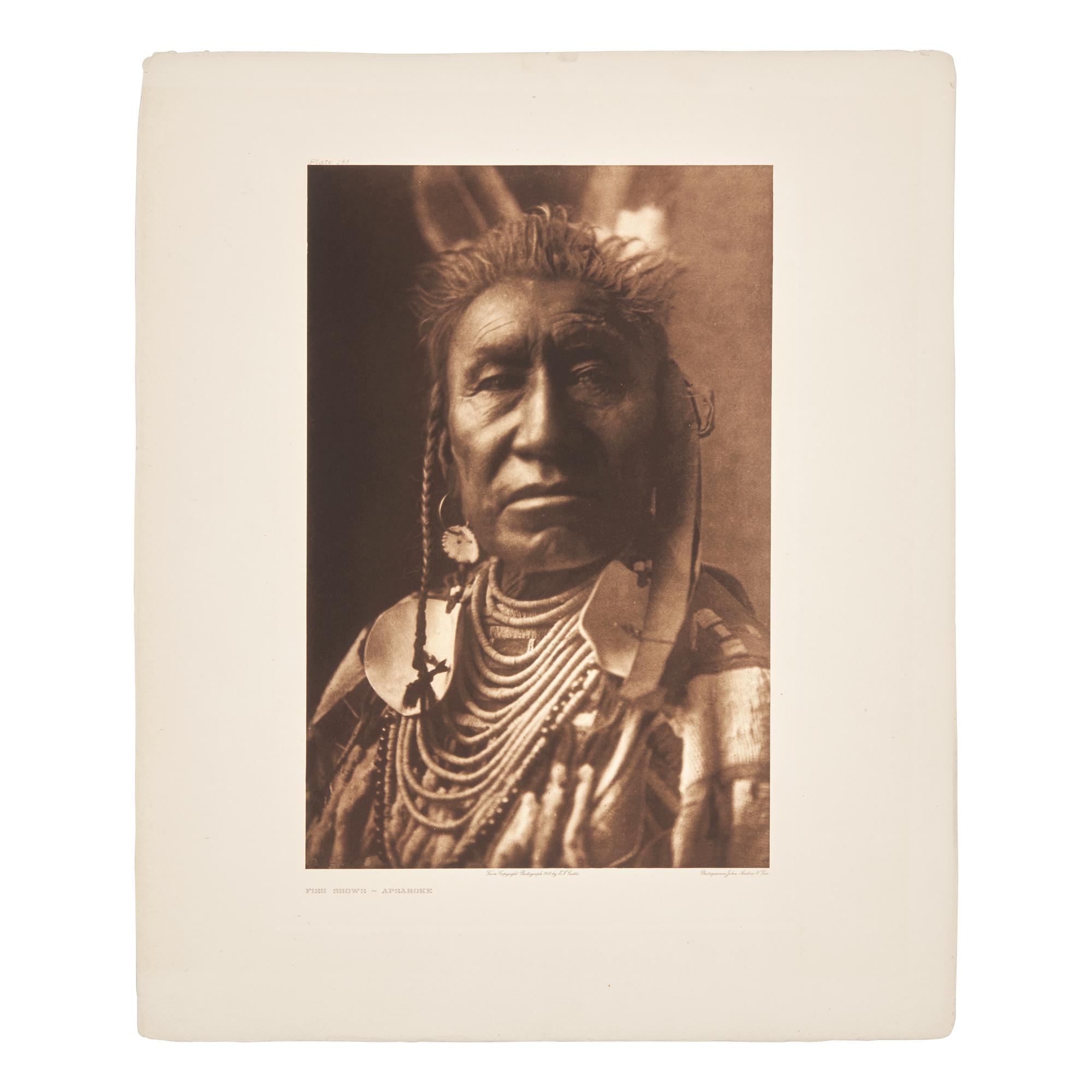 [Native-Americana] Curtis, Edward. Fish Shows - Apsaroke