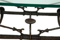 Low Table by Excalibur Foundry, NY, c. 1985