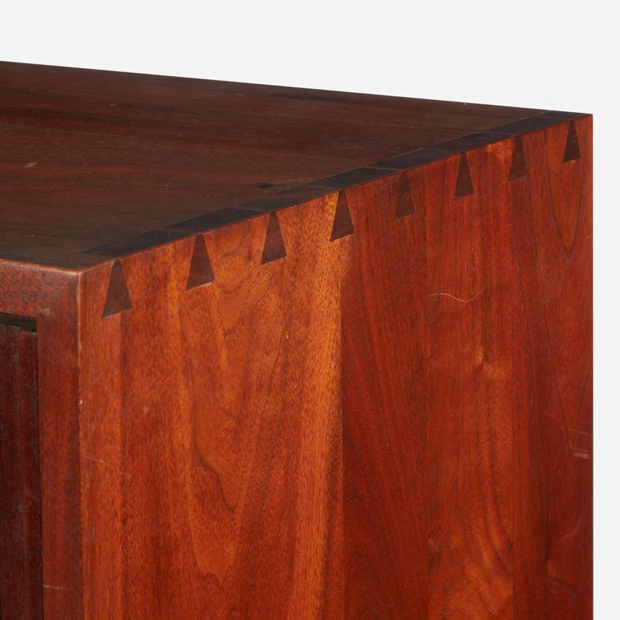 George Nakashima (American, 1905-1990) Special Double Sliding-Door Cabinet, New Hope, Pennsylvania, 1964