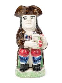 A Portobello Type Toby Jug and Another Toby Jug
