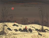 Two Works: Winter I; together with The Blue Bench (2)