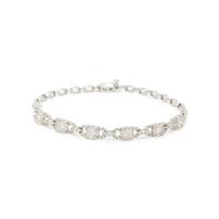 WHITE GOLD AND DIAMOND BRACELET