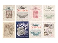 [EARLY PHOTOGRAPHY]. 8 periodicals by Napoleon Sarony incl. Living Pictures . 1894-1895.