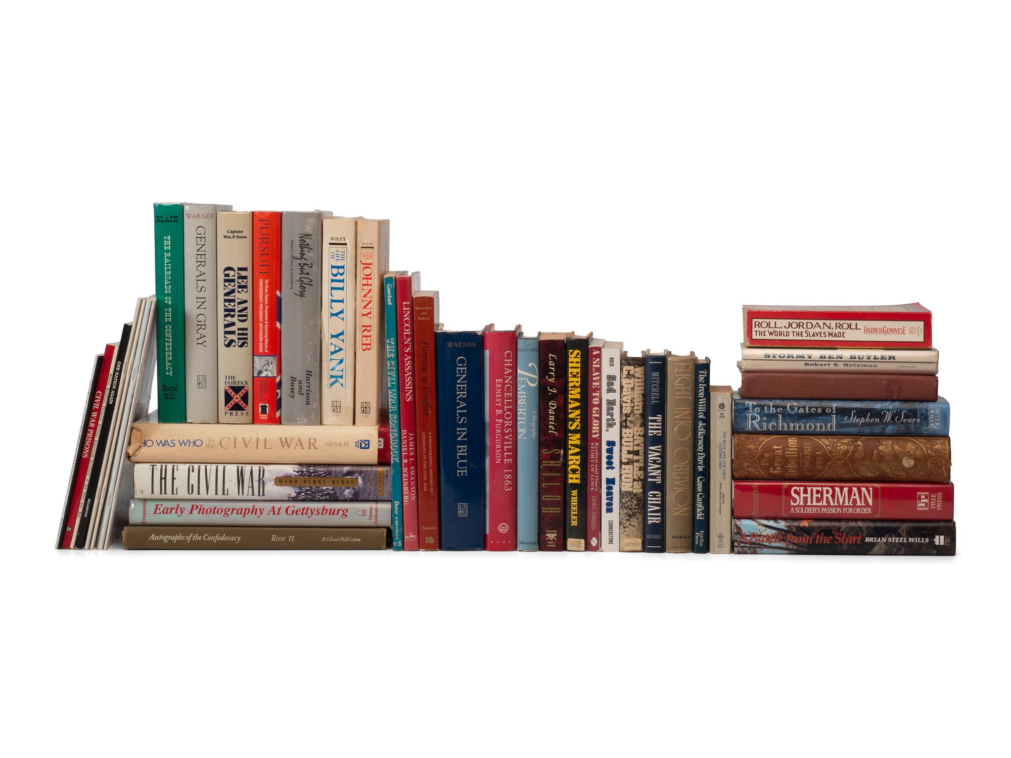 [CIVIL WAR]. Extensive research library from the Estate of Carroll J. Delery III.