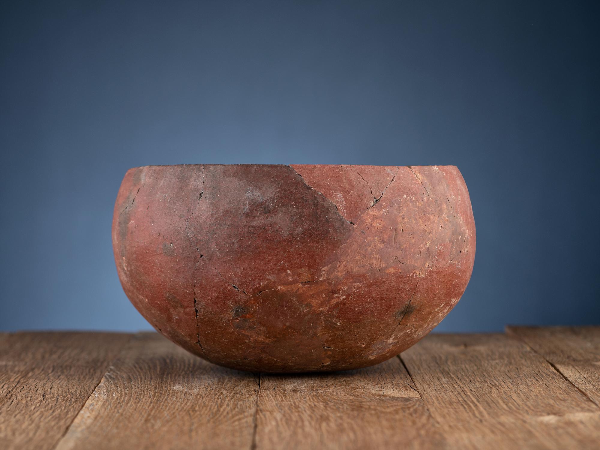Roosevelt Redware Pottery Bowls