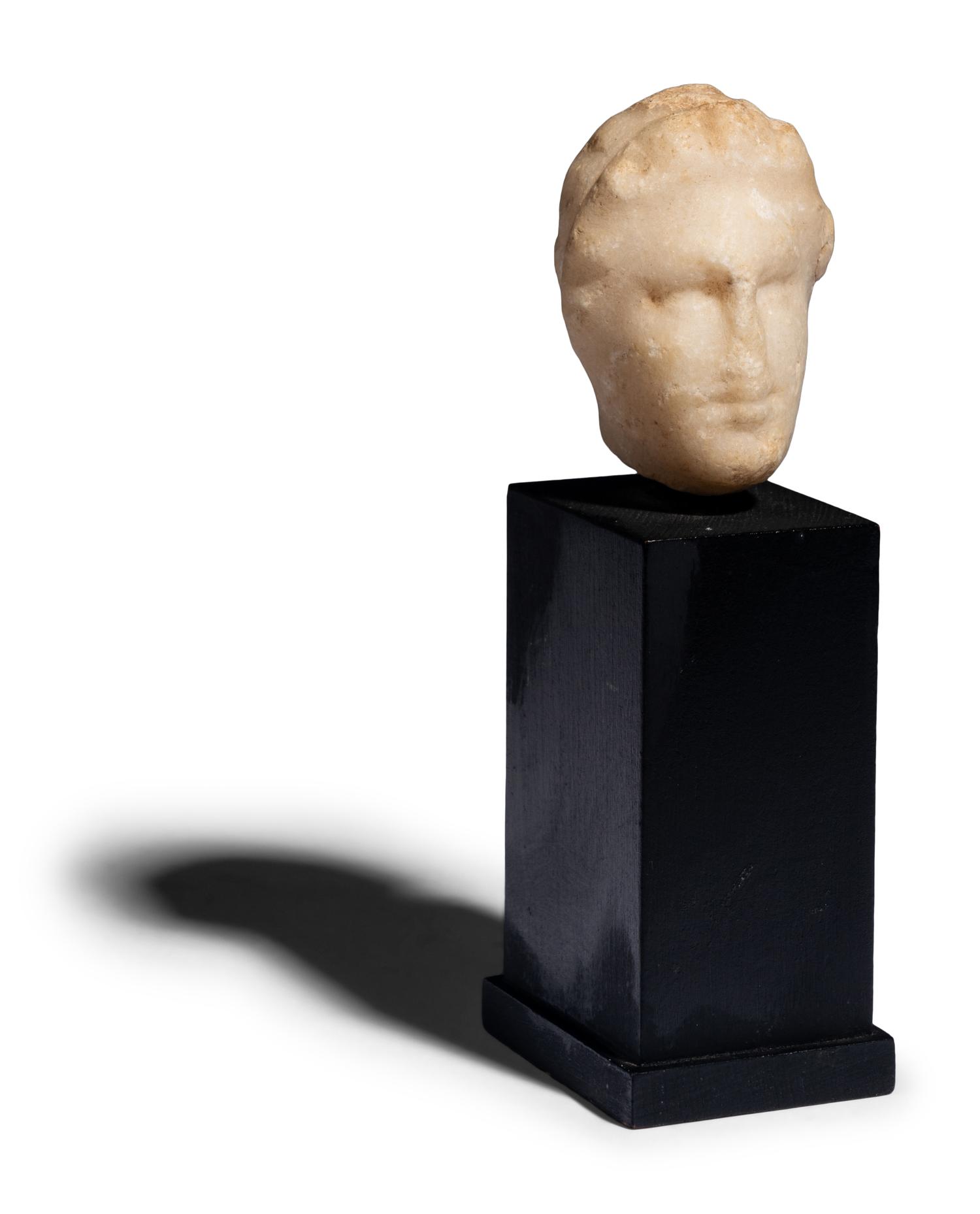 A Roman Marble Head