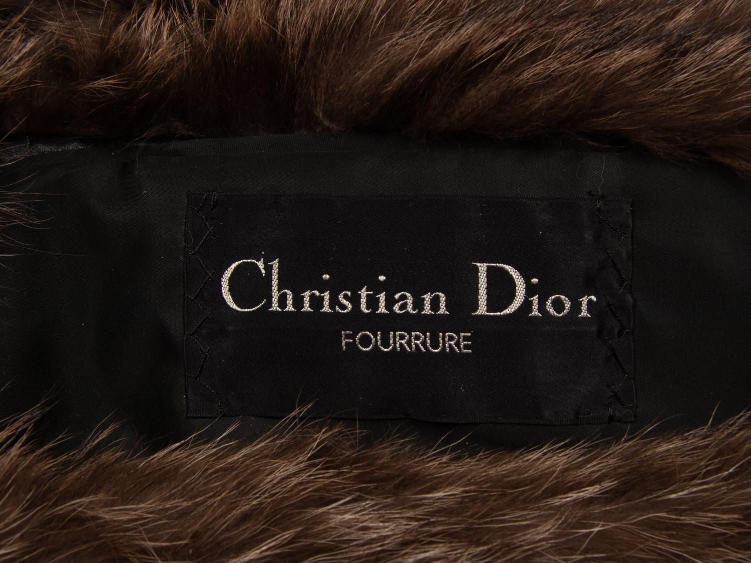 Christian Dior, Raccoon Fur Coat