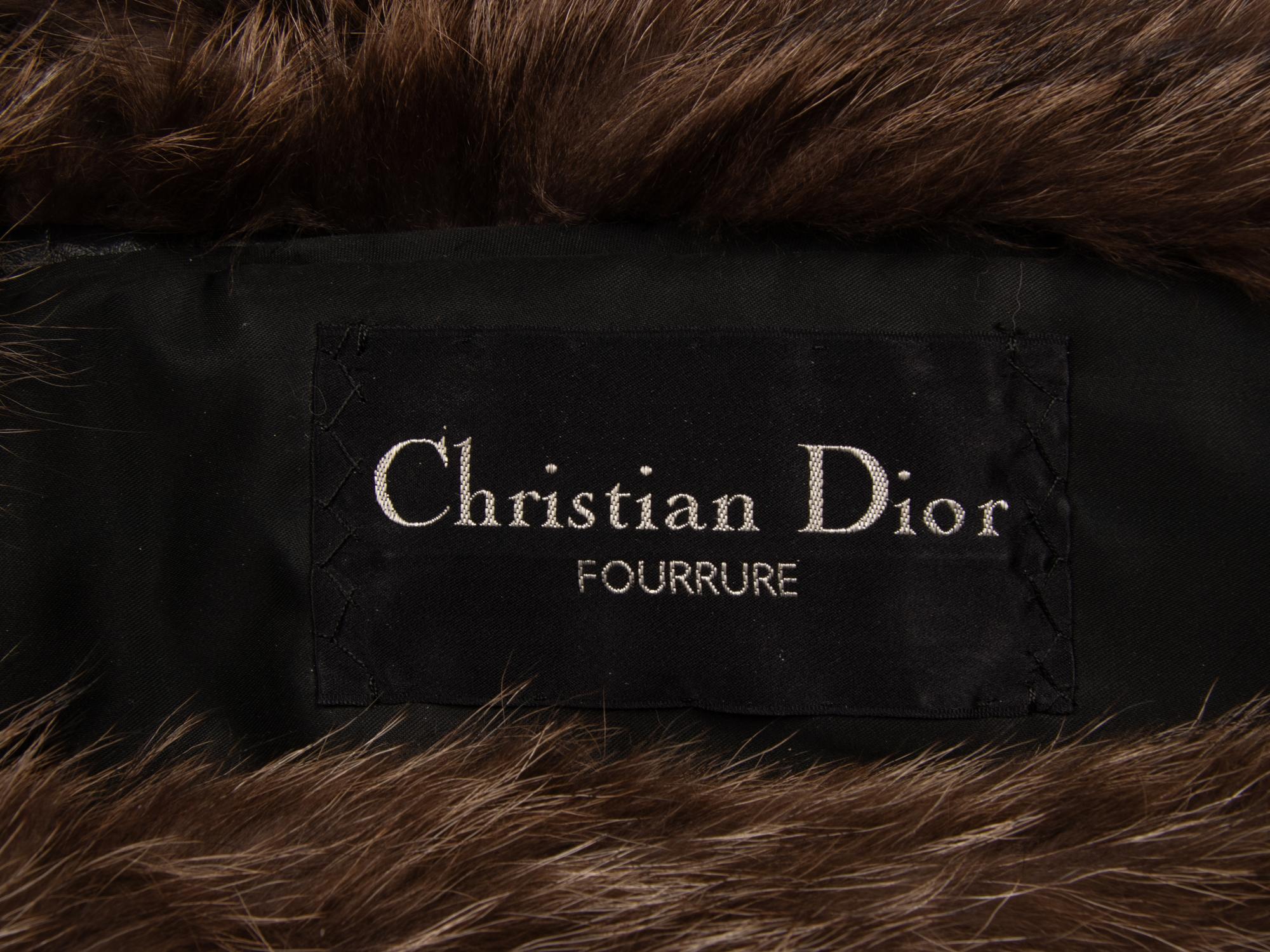 Christian Dior, Raccoon Fur Coat