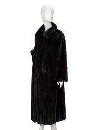 Oscar de la Renta, Reversible Ranch Mink Fur Coat
