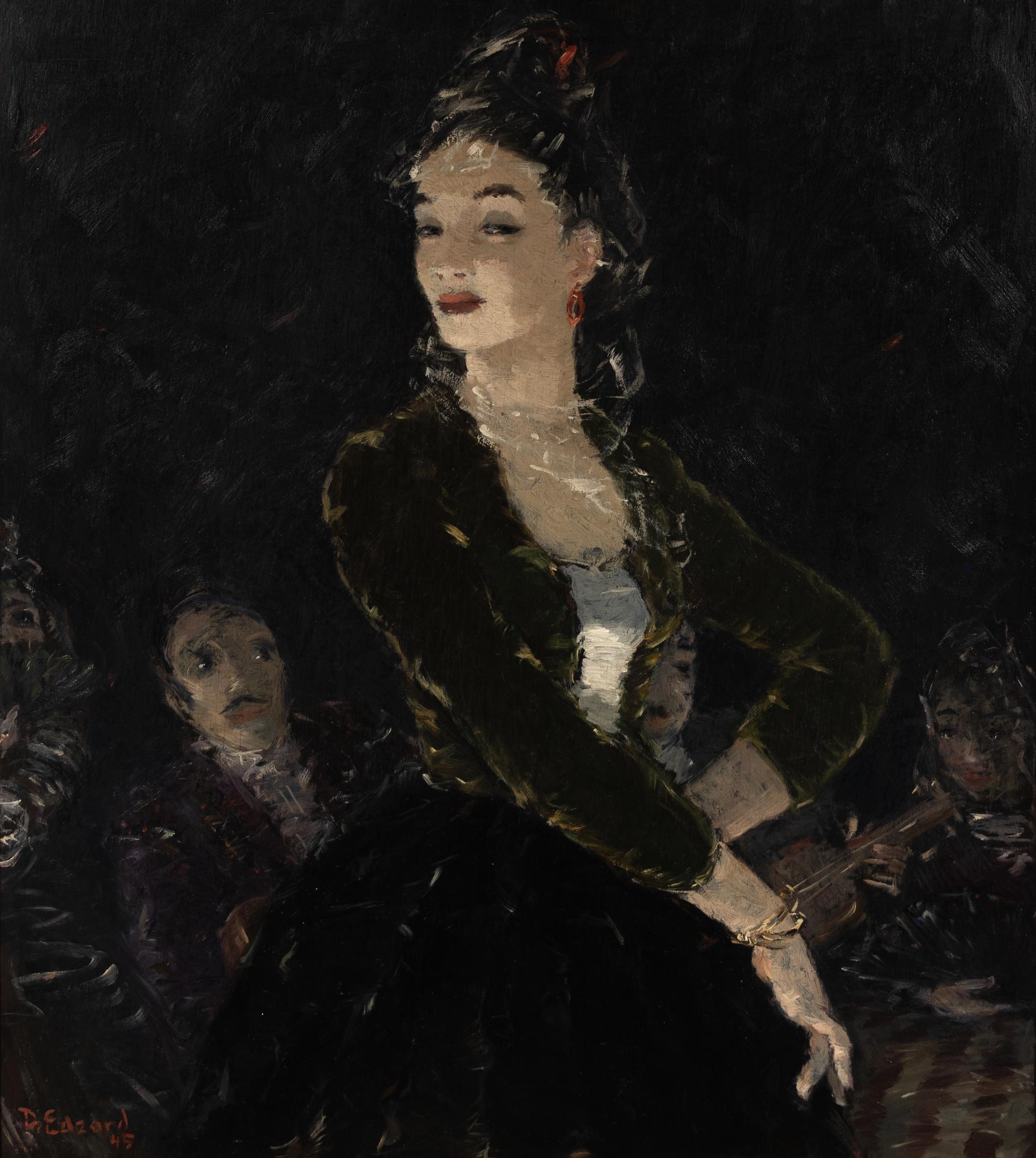 Dietz Edzard, (German, 1893-1963), Lady and a Gentleman, 1945