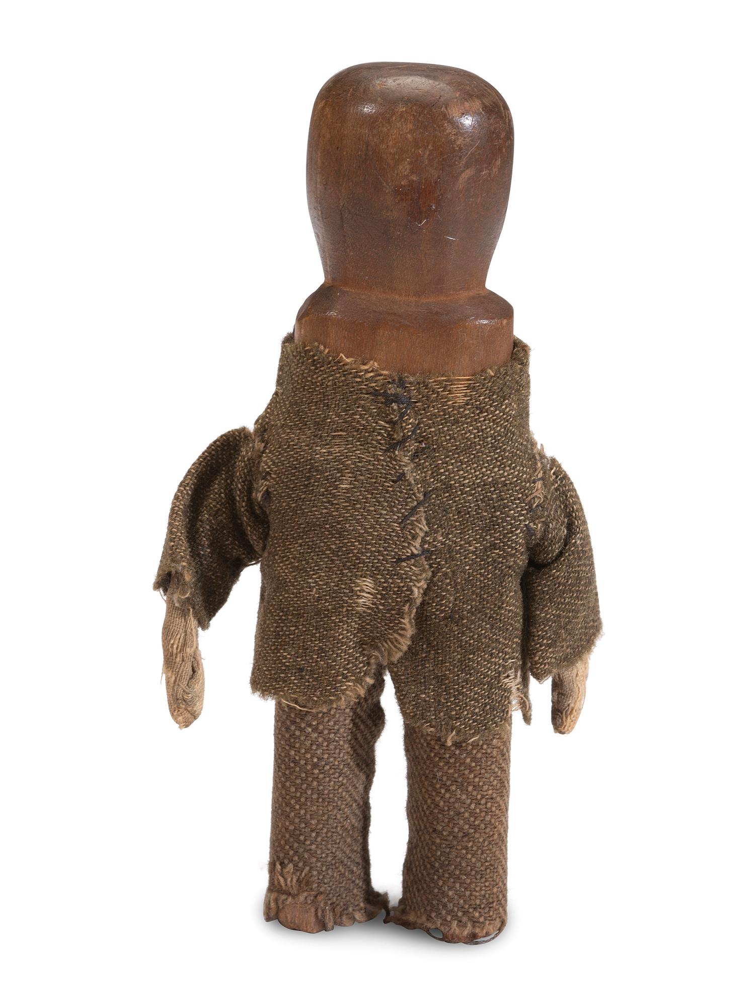 Woodlands Carved Doll