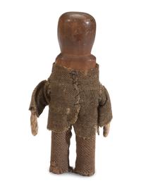 Woodlands Carved Doll