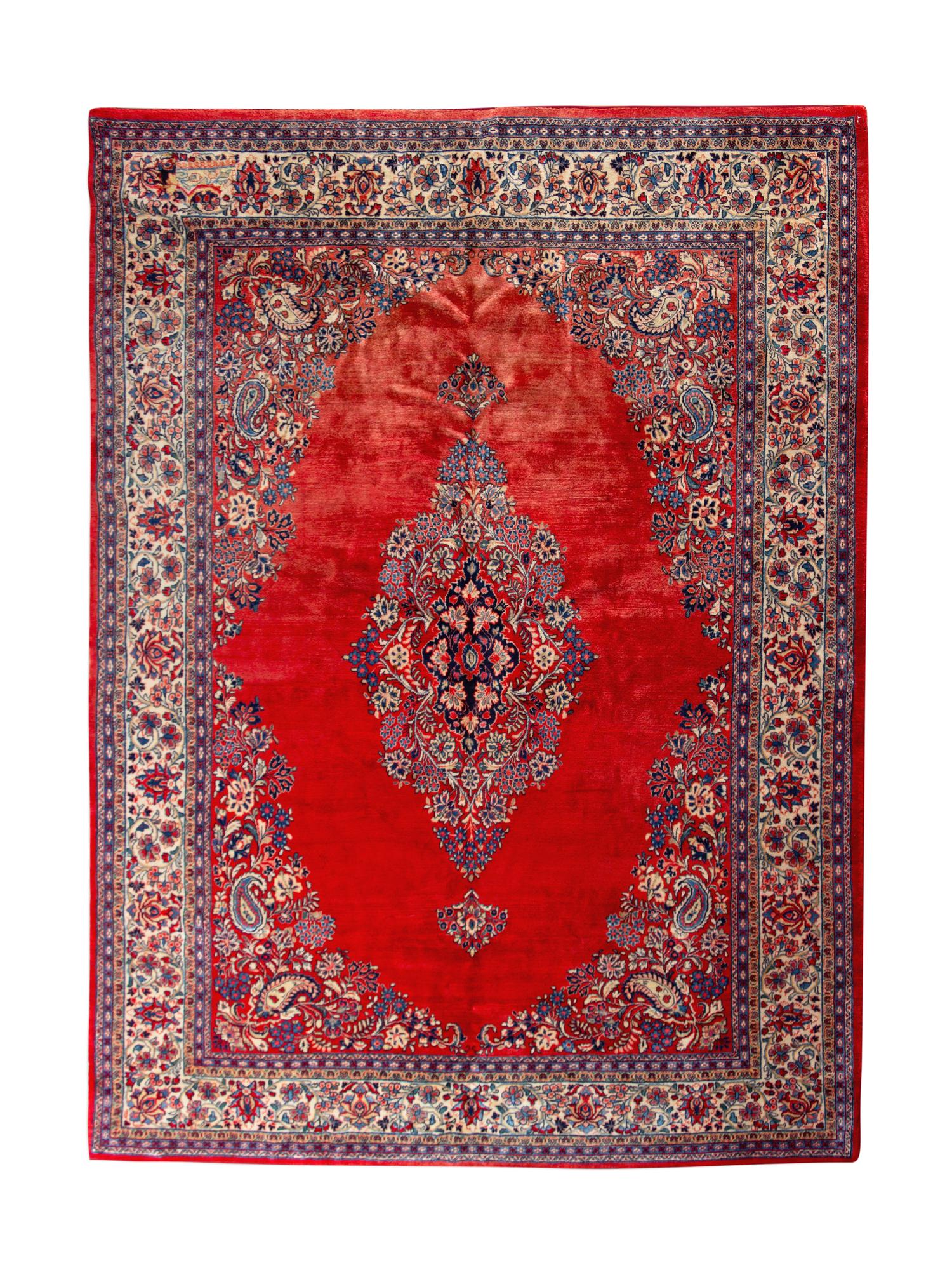 A Tabriz Wool Rug