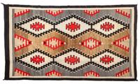 Two Navajo Klagetoh Rugs Larger: 76 x 48 inches — Early 20th Century