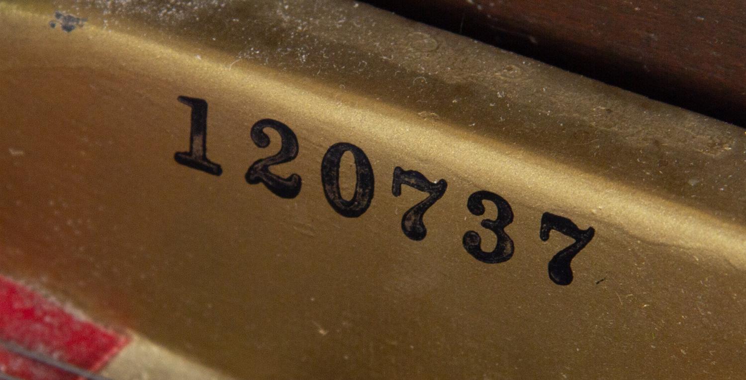 A Chickering & Sons Baby Grand Piano
