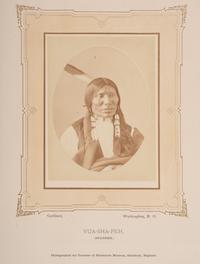 Studio Portrait of Stabber, "Vua-Sha-Peh." Washington, DC, 1870