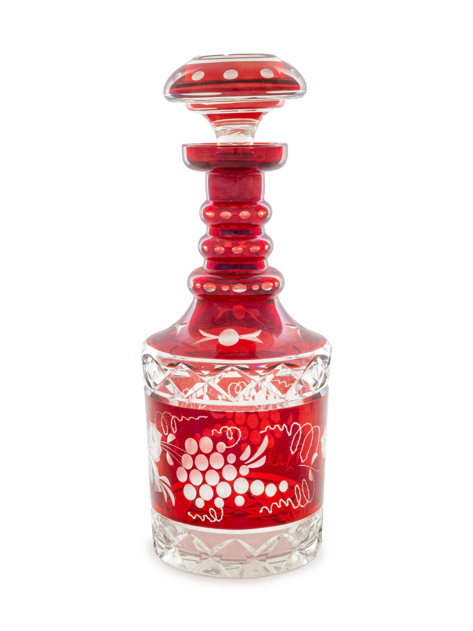 Three Glass Decanters