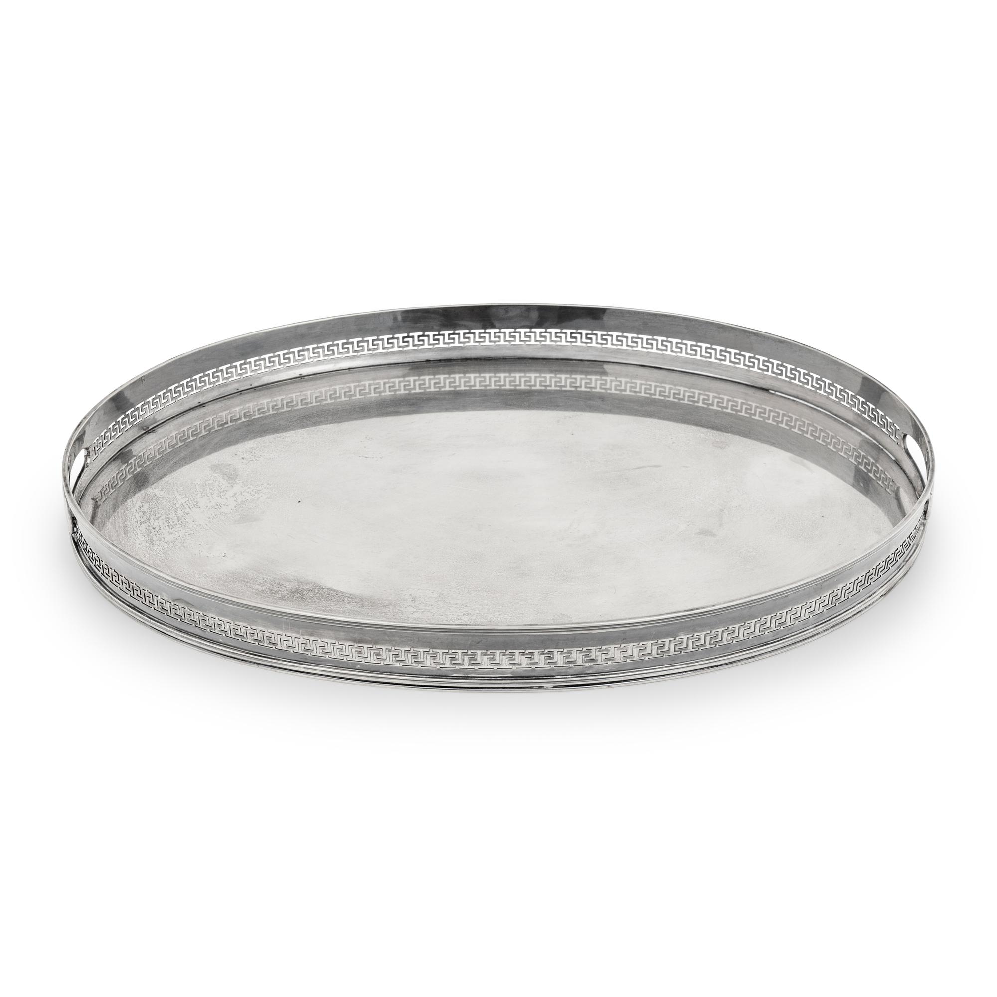 A Buccellati Silver Serving Tray