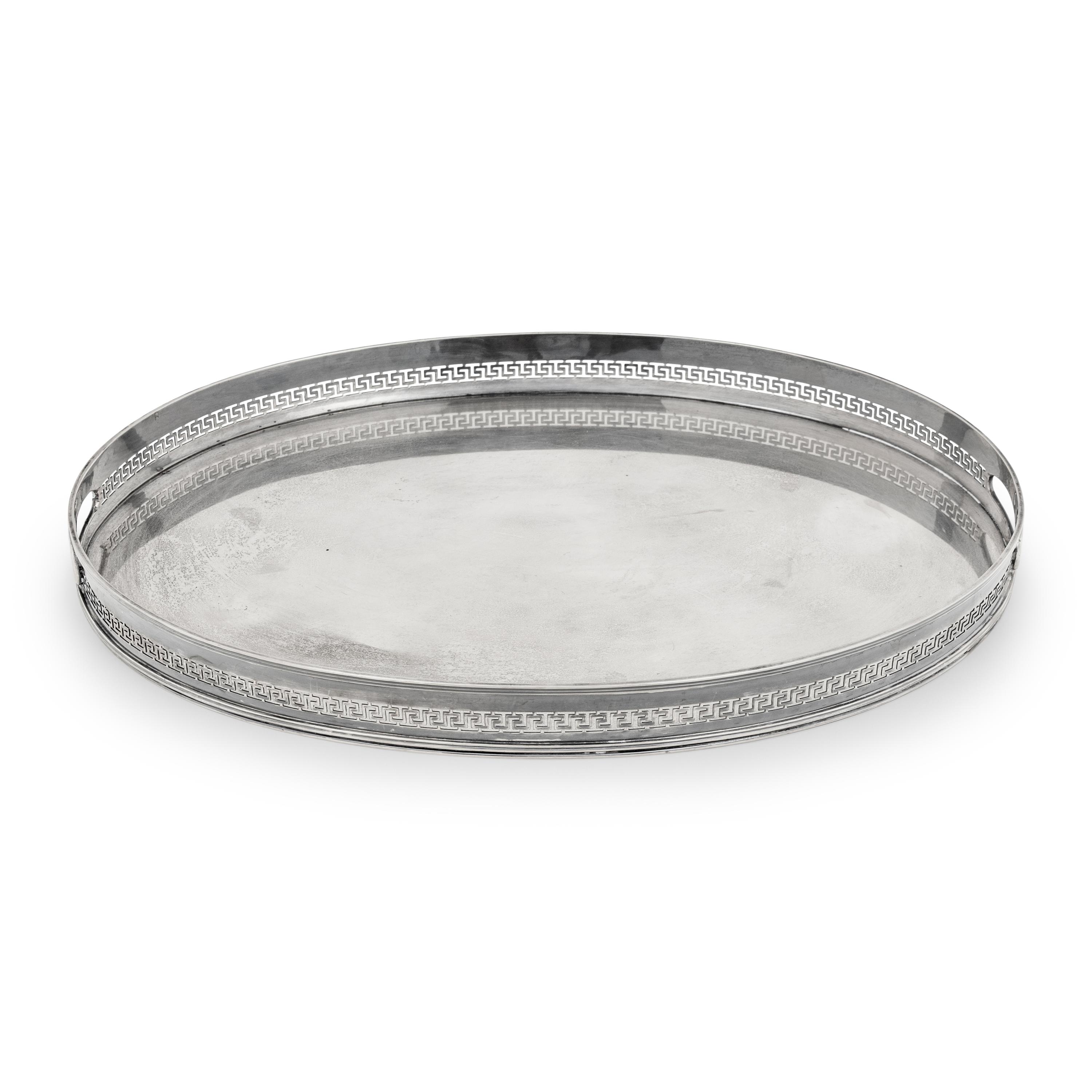 A Buccellati Silver Serving Tray