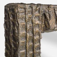 Paul Evans (American, 1932-1984) Sculpted Bronze Wall Mirror, USA, 1971