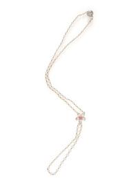 DIAMOND, CULTURED PEARL, AND CONCH PEARL NECKLACE