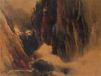 Hu Nianzu, (b. 1927), Landscape