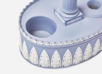 A Wedgwood Solid Blue Jasperware Inkstand, UK, circa 1785