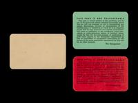 A Group of Three Vintage Milwaukee Braves Season Passes