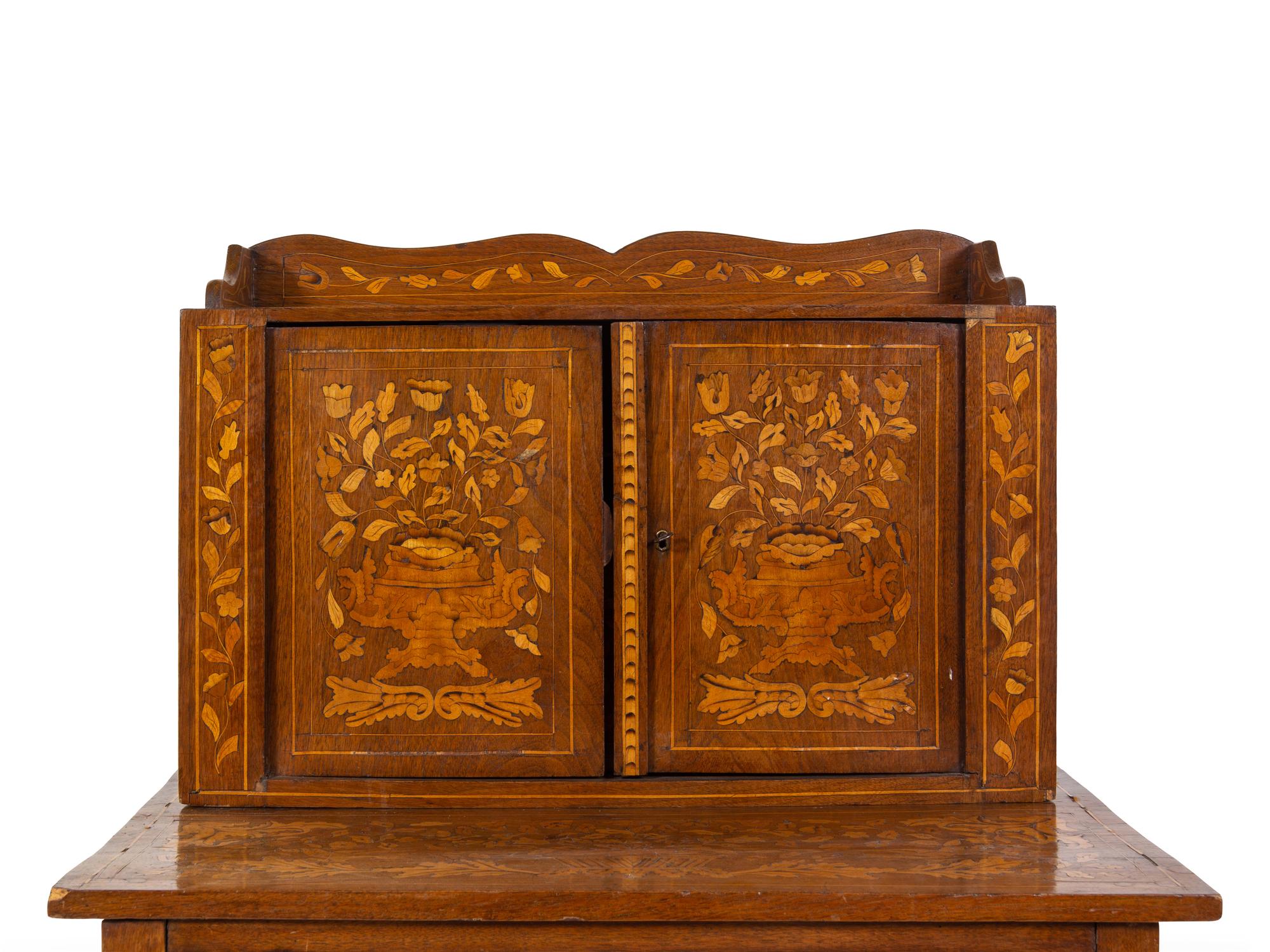 A Dutch Marquetry Bureau