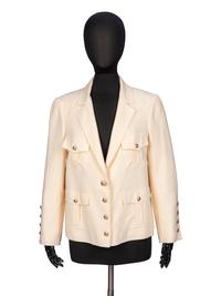 Chanel, Cream Wool Jacket