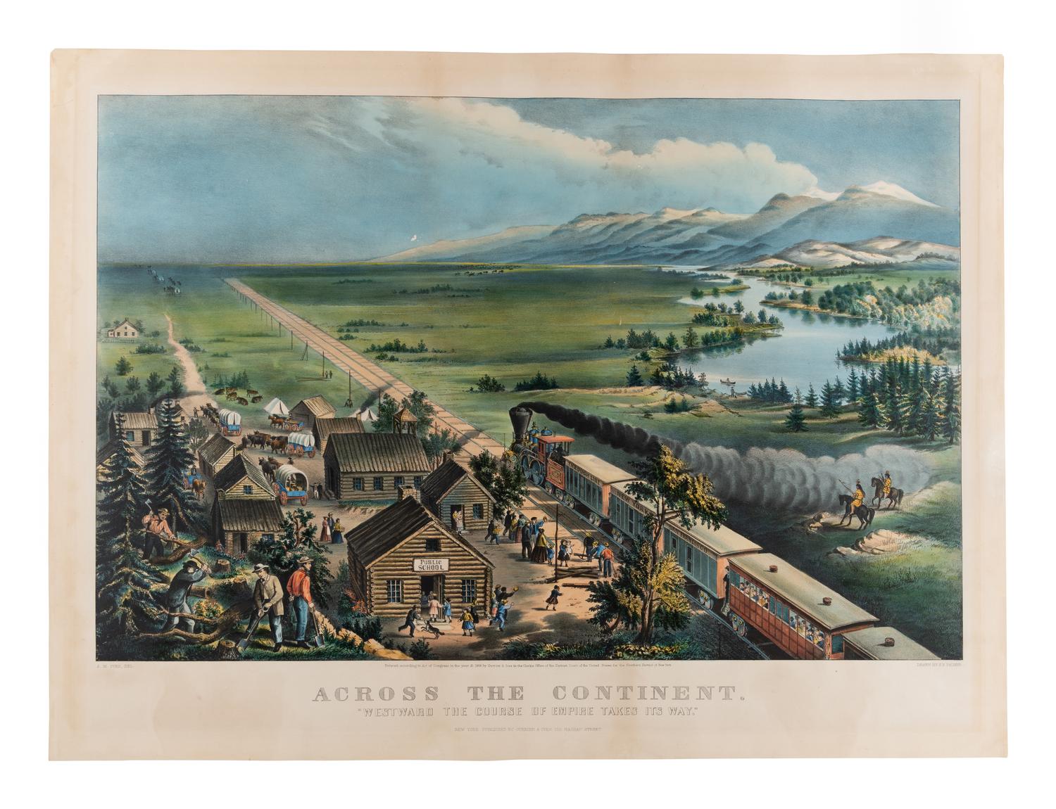 CURRIER and IVES, publishers -- After Frances F. Palmer