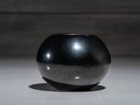 Blackware Bowl, with Gunmetal Finish September 1970