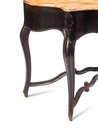 A Continental Painted Console Table