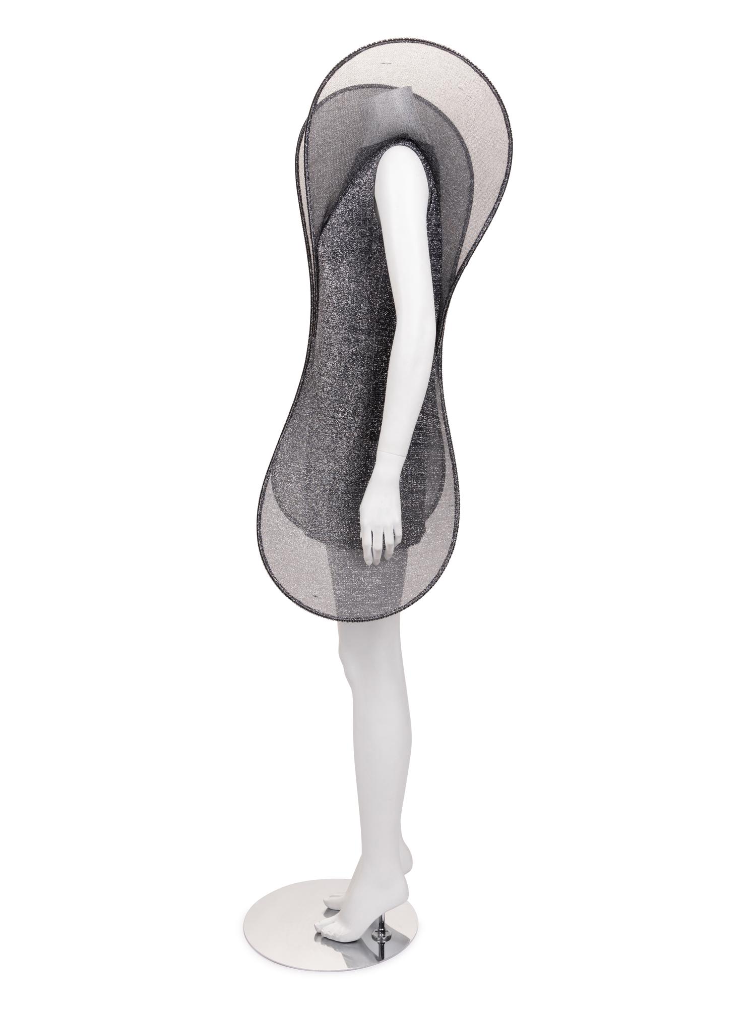 Pierre Cardin Haute Couture "Butterfly" Cocktail Dress, 1993