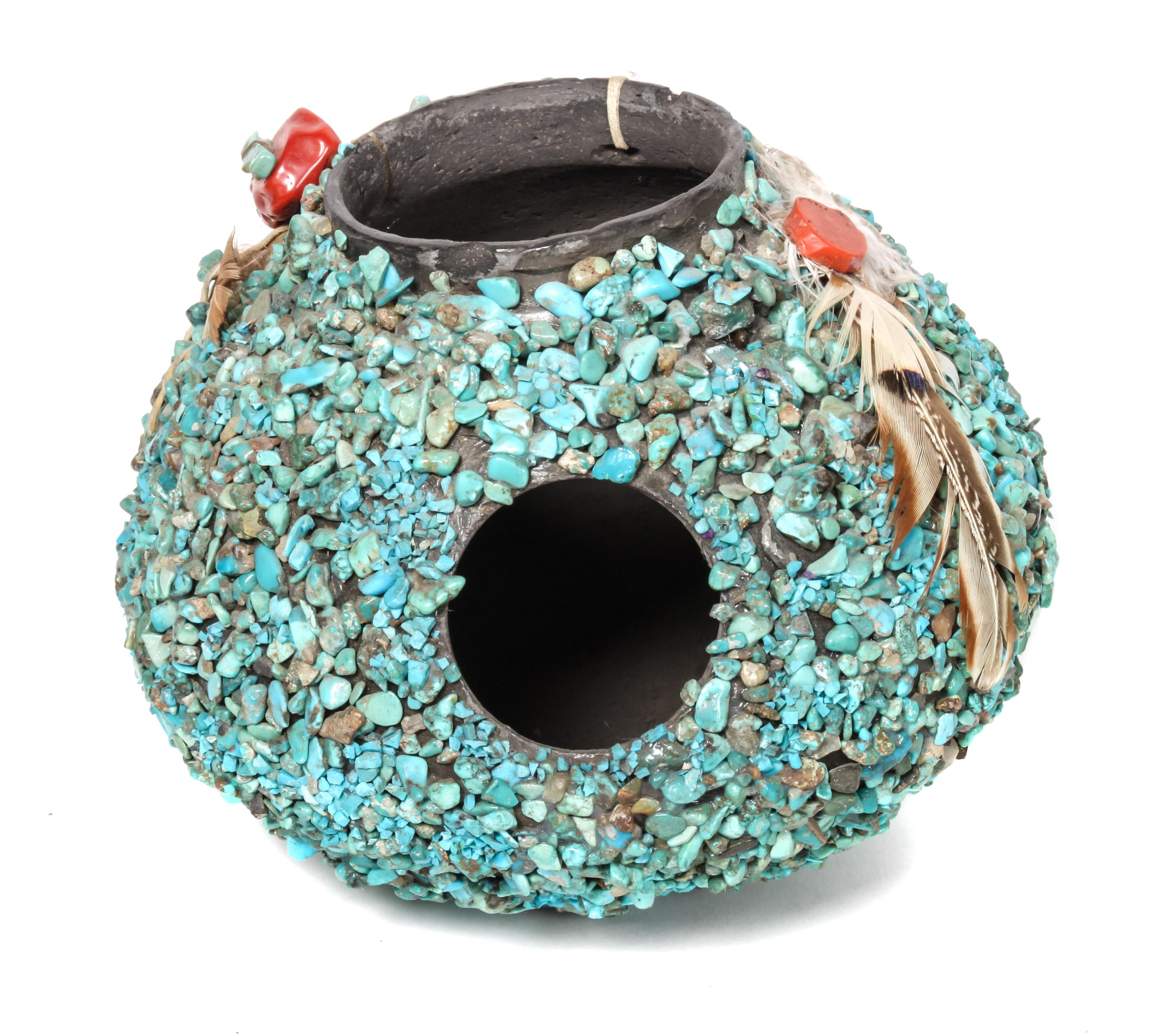 Southwest Shaman's Bowl Height 6 x diameter 6 3/4 inches