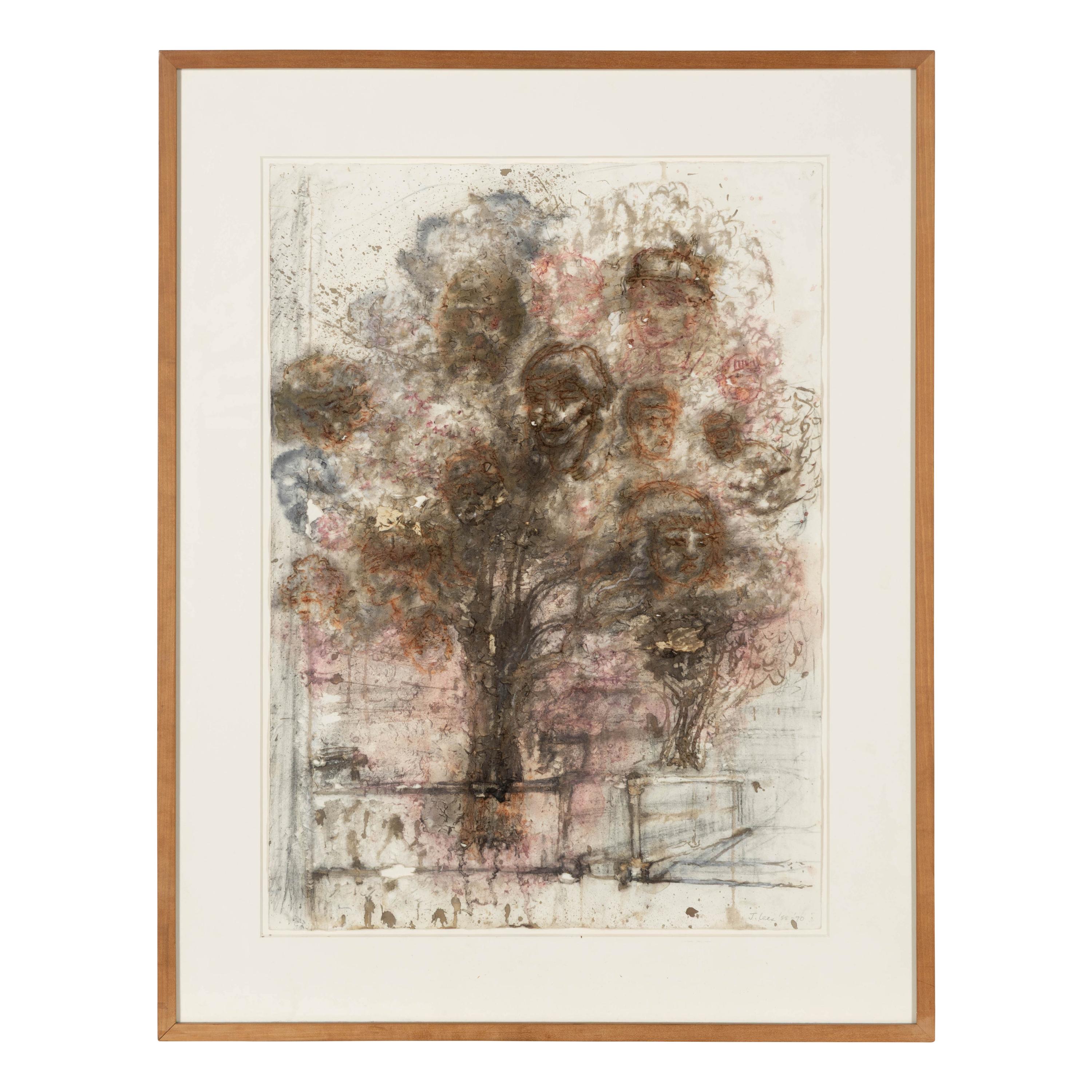 John Lees (American, b. 1943) — Faces in the Tree (I) , 1988-90