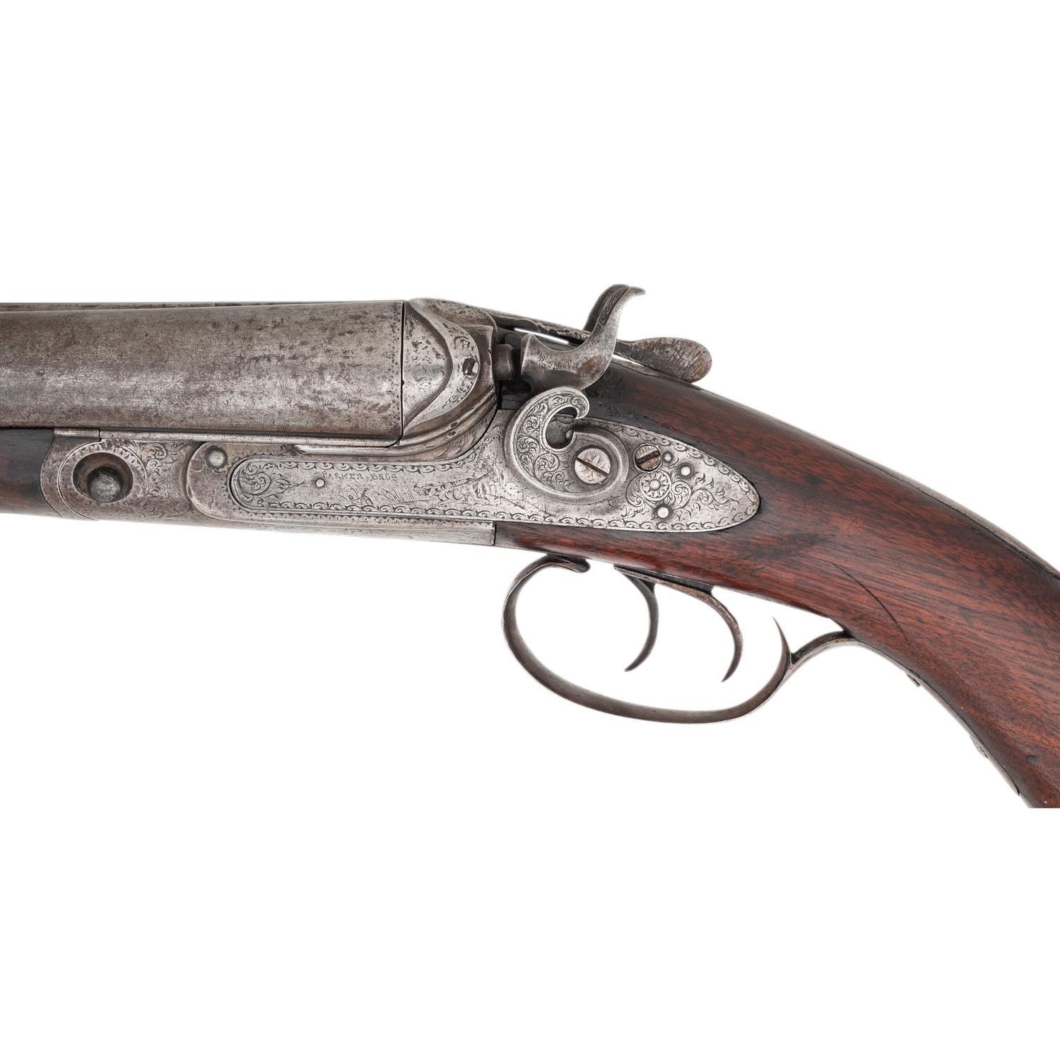 High Grade Parker DH Top Lever Hammer Shotgun