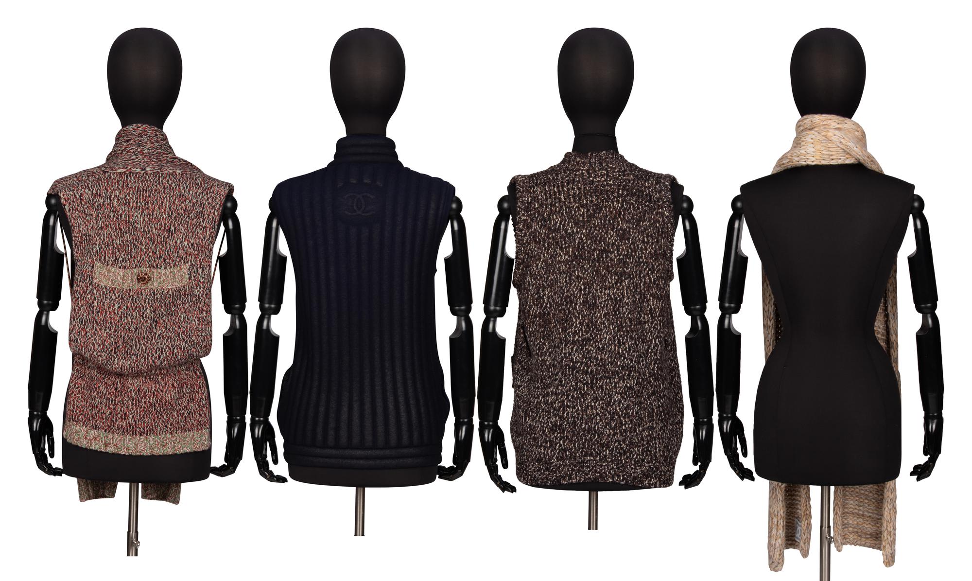 Chanel & YSL, Four Knitwear Pieces