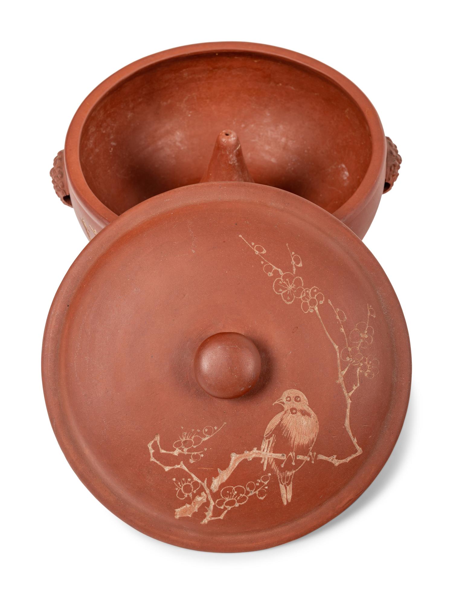 Three Chinese Zisha Potteries