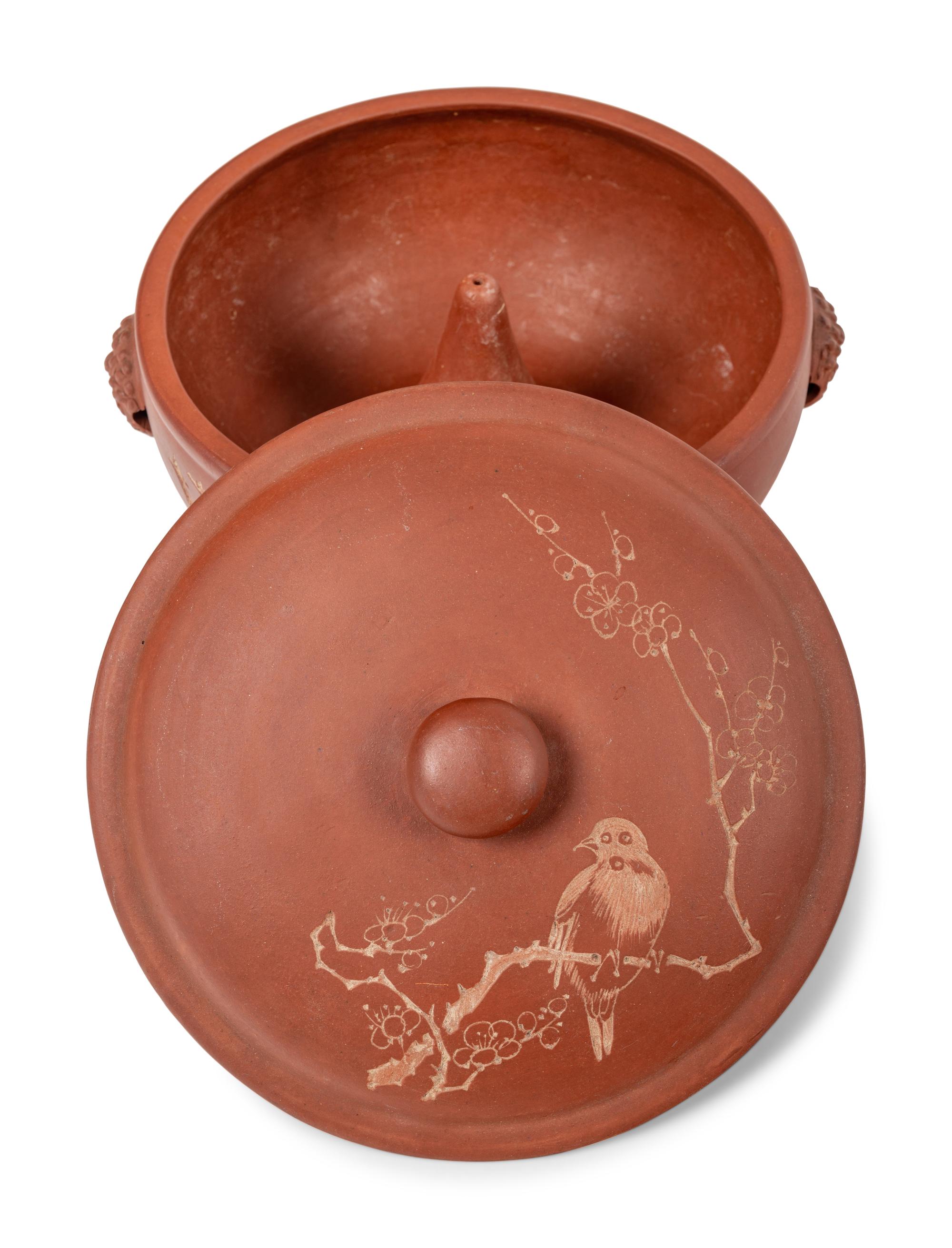 Three Chinese Zisha Potteries